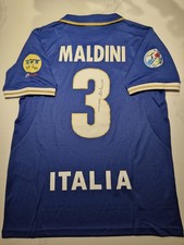 Maglia Italia Euro 96 Home Firmata Eroe Italiano PAOLO MALDINI Certificata ACG