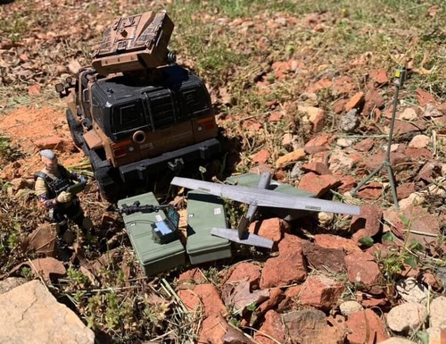 Puma drone con kit - rq-20,