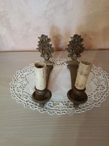 Coppia vecchie applique in - di,