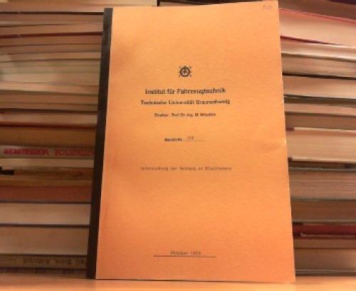 Untersuchung der reibung - reibung, an