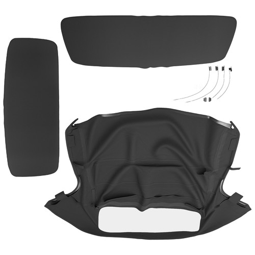 Softtop cabrio finestrino in - +,