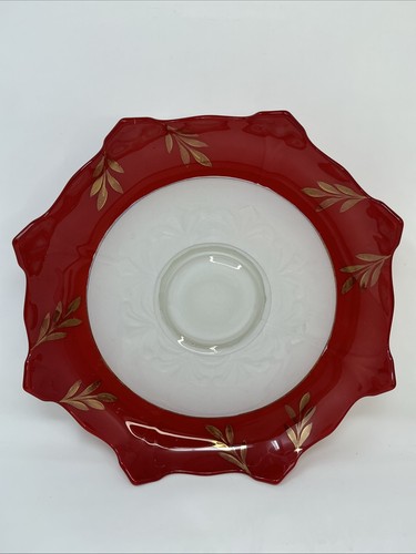 Consolle rossa con bordo