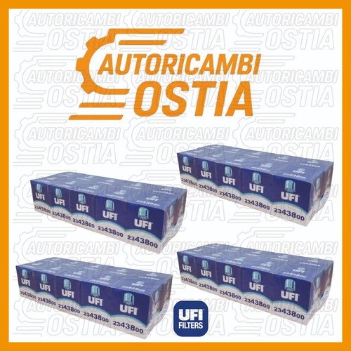 Ufi 2343800 filtro olio fiat - 2343800,