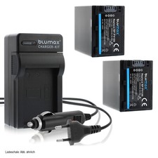 2x batteria + caricatore per
