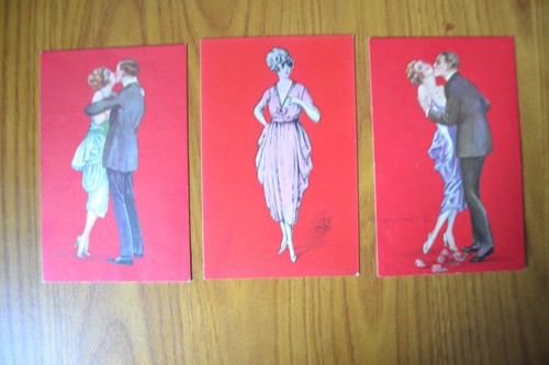 Lotto cartoline illustrate - 3,