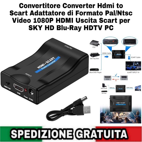 Convertitore hdmi scart - convertitore,