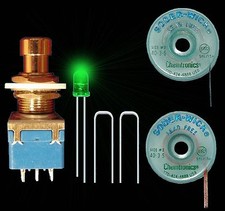 TS808 TS9 Tube Screamer True Bypass Mod Kit con istruzioni colore passo passo