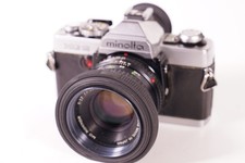 Minolta XG 2 con MD Rokkor 50