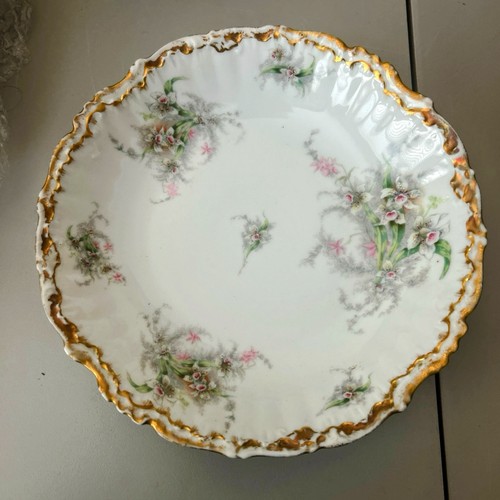 Limoges with gold - gold, floral