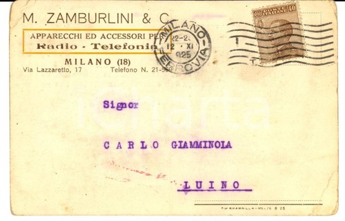 1930 milano zamburlini - milano,