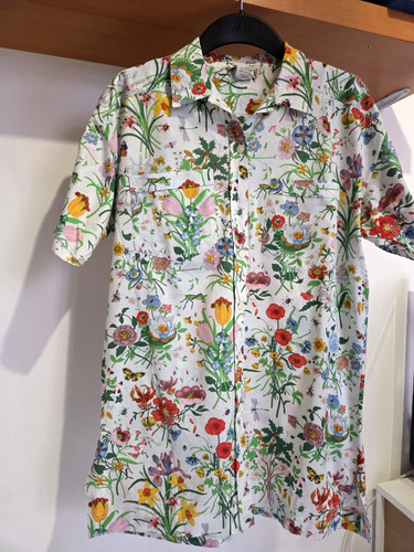 Gucci vintage flora print - gucci,