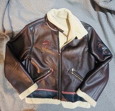 Giubbotto ecopelle shearling