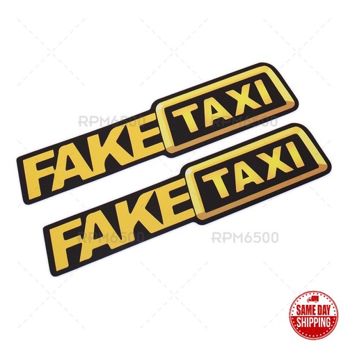 2pcs funny fake - 2pcs, taxi