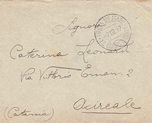 Affrancata da posta - (b677), b.
