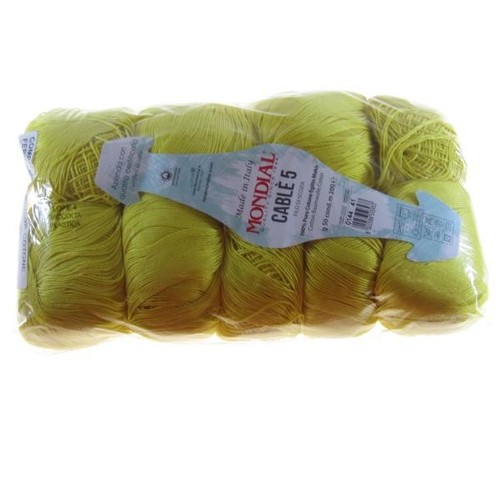 Gomitoli 100 cotone giallo - gomitoli,