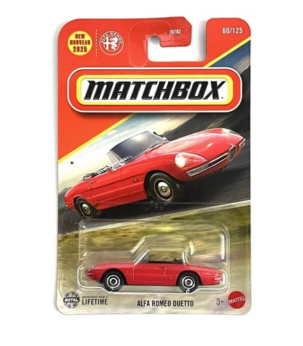 Matchbox alfa romeo duetto - matchbox,