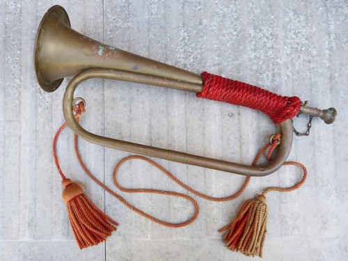 Vecchia tromba cavalleria - vecchia,