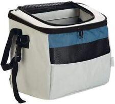 Beeztees K&Bz Cestino per Bicicletta Xoex Nylon, Grigio/Blu, 37 x 23 x 30 cm