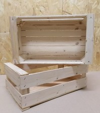 SET 6 Cassette  casse della frutta in legno nuove 45x26x17 peso circa 2 kg