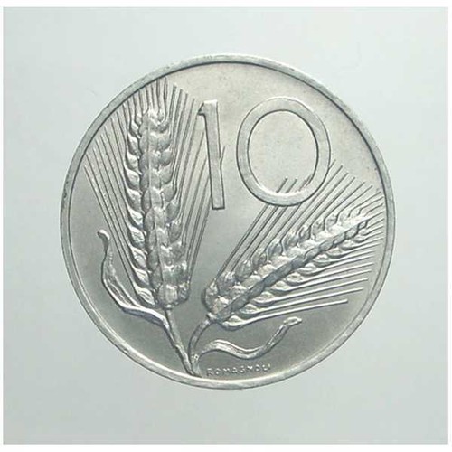 Repubblica italiana 10 lire - repubblica,