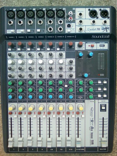 Soundcraft signature analog - soundcraft,