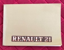 RENAULT 21 Libretto Uso e Manutenzione 1989