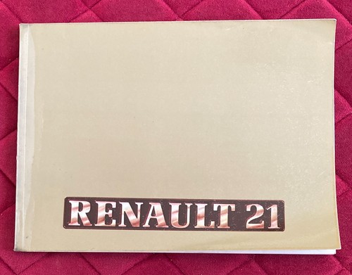 Renault libretto uso - renault, 21