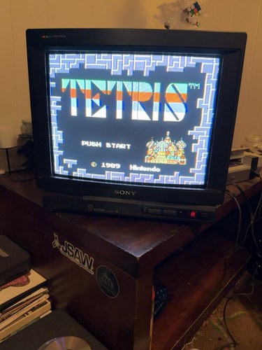 Vintage sony trinitron crt - vintage,