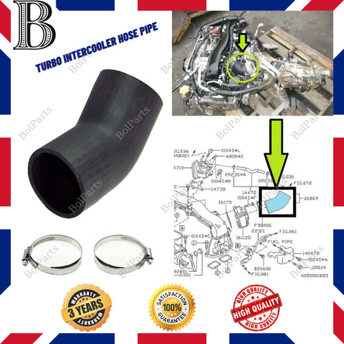 Tubo intercooler turbo per