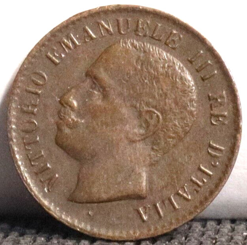 Italia centesimo 1908 - italia, 1