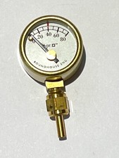Manometro rotondo 0-80 psi