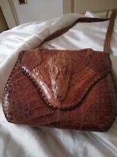 Borsa di Alligatore Caimano Sud Americano Conciatura perfetta 