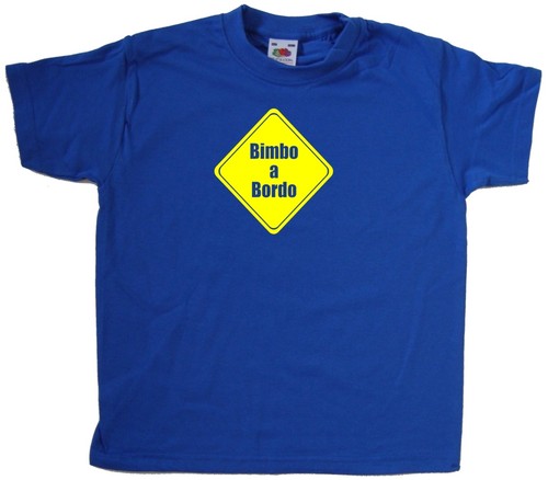 Bimbo bordo maglietta - a,
