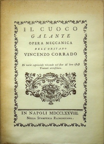 Cuoco galante opera - cuoco,