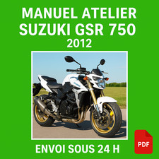 Manuel Atelier Suzuki GSR 750