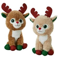 Natale Renna Peluche Big Occhi
