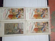 Guide linee ferroviarie 1903-1905,touring club lotto 4 libretti buone condizioni
