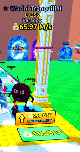 Warini tranquilini level 250 - warini,