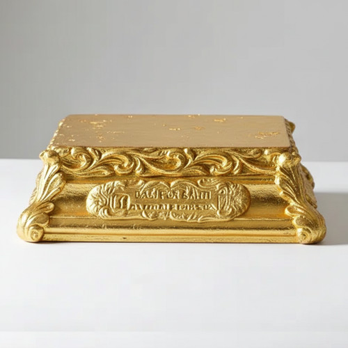 Base barocca legno foglia - e,