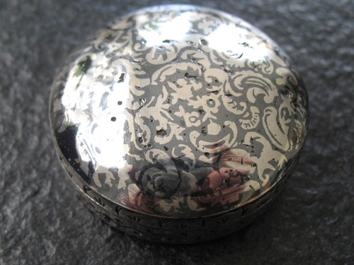 Portapillole argento 950 fatto