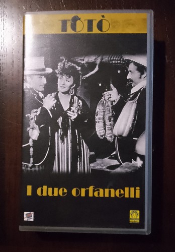 Vhs due orfanelli totò - due,