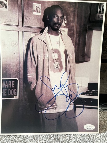 Snoop dogg firmato - dogg, jsa