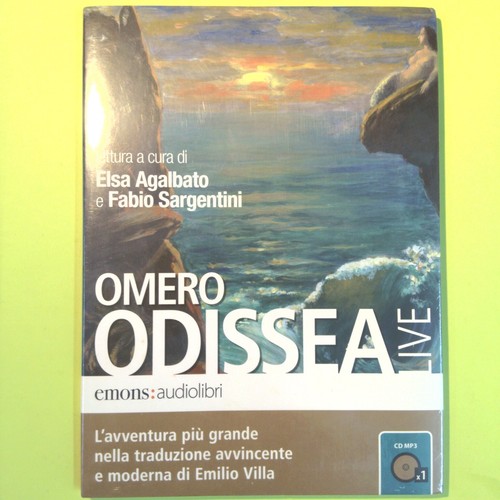 Odissea omero audiolibro emons - omero,
