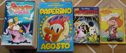 Lotto albi 9 - 13, paperino