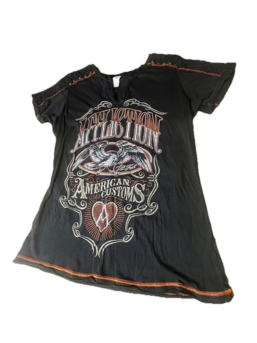 Affliction women top - affliction, xl