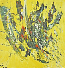 SCATOLA QUADRO ASTRATTO TELA