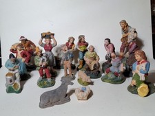  Lotto Antiche statuine in pasta per presepe