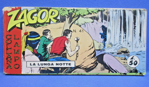 Zagor striscia collana lampo - collana,