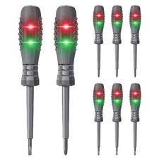 8 Pezzi Cacciavite Cercafase, Cacciavite Tester Di Tensione, Giravite Tester, Ce