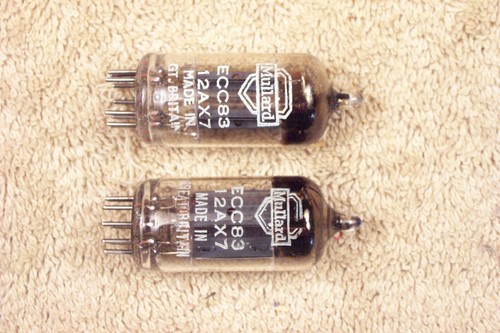 Due mullard 12ax7 - due,, ecc83,